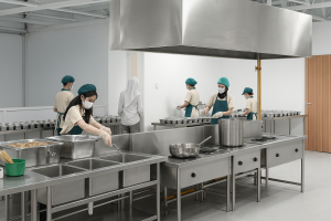 Layout Dapur BGN untuk Makan Bergizi Gratis