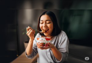 Rice Bowl Nasi Rendang Daging