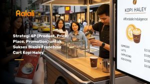 Strategi 4P (Product, Price, Place, Promotion) untuk Sukses Bisnis Franchise Cart Kopi Haley
