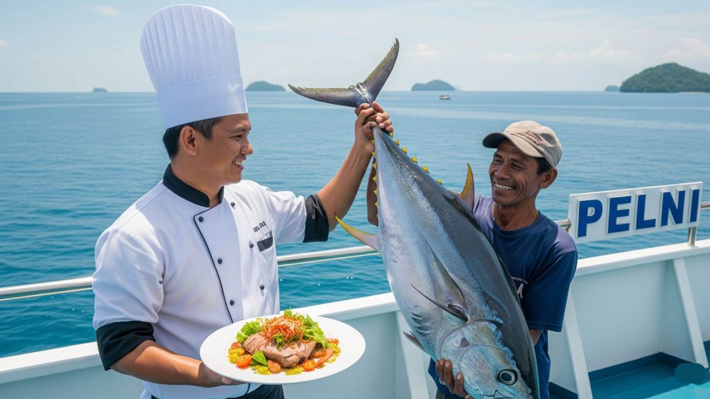 Sustainable Food Program Kapal Pelni: Dukung Nelayan Lokal Lewat Menu Ikan Cakalang Woku