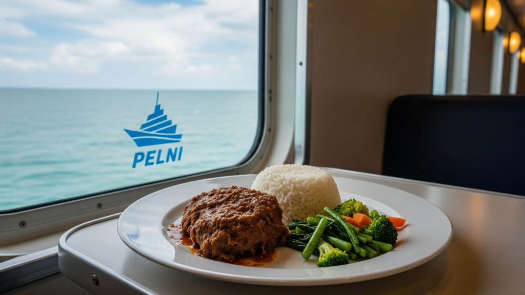 Daging Rendang 110g: Menu Makan di Kapal Pelni yang Lezat, Praktis, dan Bergizi