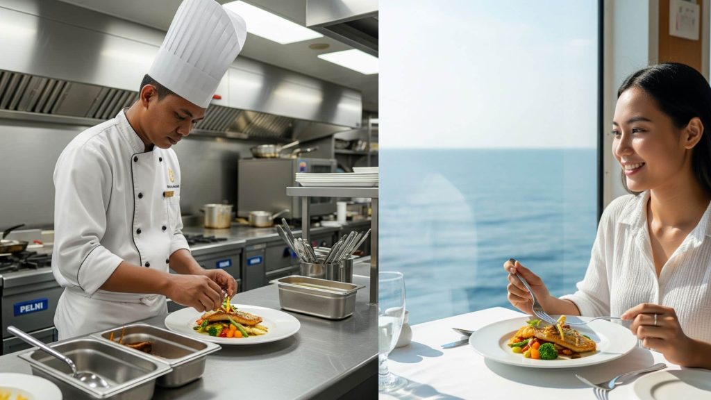 Cerita Sukses Menu Makan di Kapal Pelni: Dari Dapur Profesional ke Hidangan Siap Santap di Laut
