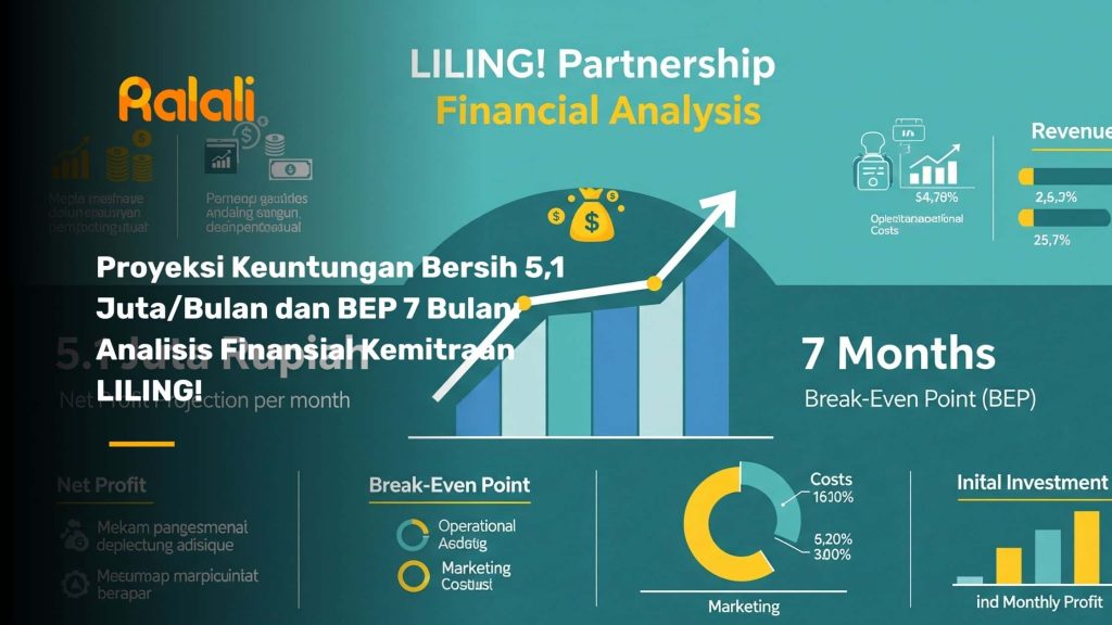 Proyeksi Keuntungan Bersih 5,1 Juta/Bulan dan BEP 7 Bulan: Analisis Finansial Kemitraan LILING!