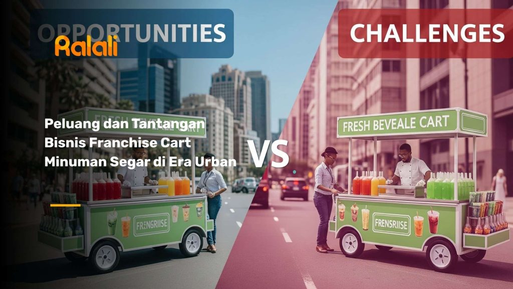 Peluang dan Tantangan Bisnis Franchise Cart Minuman Segar di Era Urban