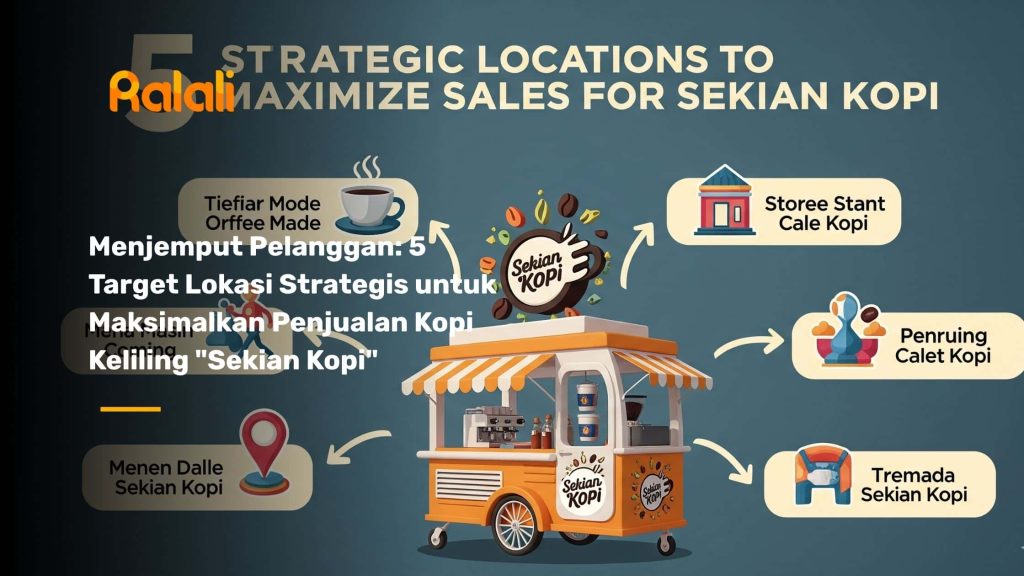 Menjemput Pelanggan: 5 Target Lokasi Strategis untuk Maksimalkan Penjualan Kopi Keliling "Sekian Kopi"