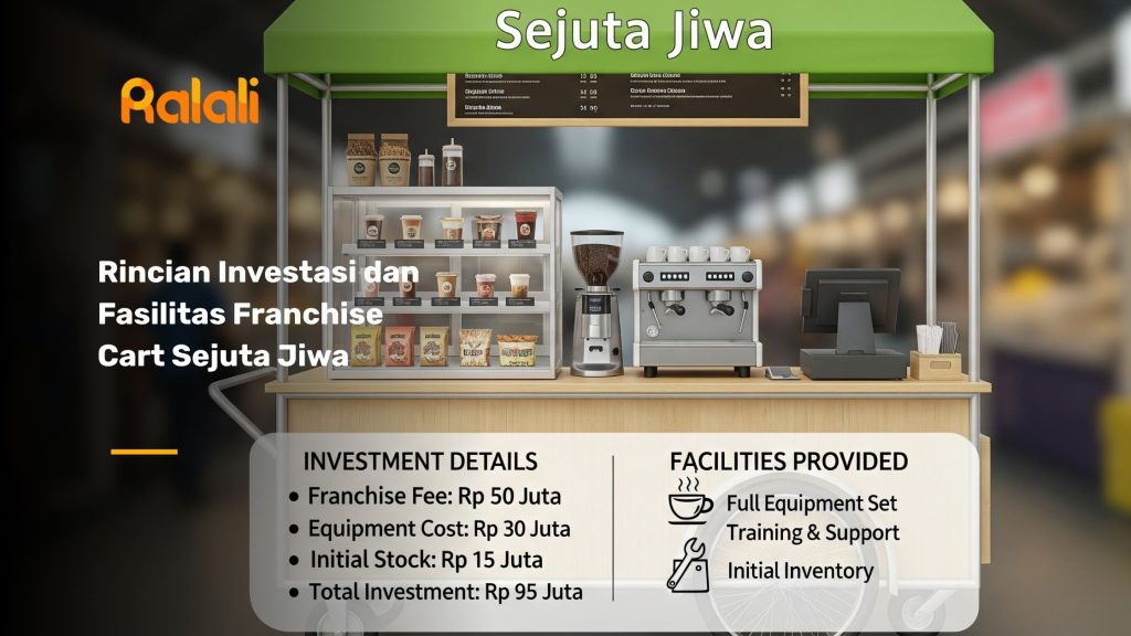 Rincian Investasi dan Fasilitas Franchise Cart Sejuta Jiwa