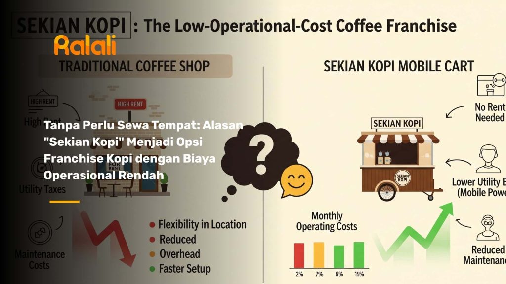 Tanpa Perlu Sewa Tempat: Alasan "Sekian Kopi" Menjadi Opsi Franchise Kopi dengan Biaya Operasional Rendah