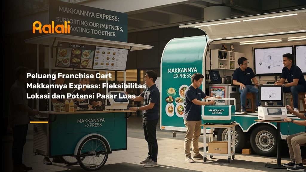 Peluang Franchise Cart Makkannya Express: Fleksibilitas Lokasi dan Potensi Pasar Luas