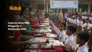 Inspirasi Menu MBG Minggu ke-4 September 2025