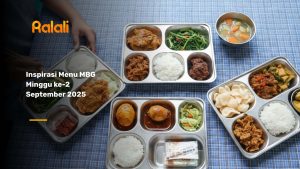 Inspirasi Menu MBG Minggu ke-2 September 2025