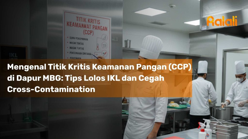 Mengenal Titik Kritis Keamanan Pangan (CCP) di Dapur MBG: Tips Lolos IKL dan Cegah Cross-Contamination