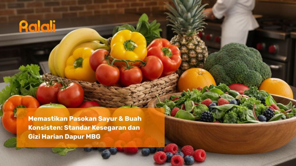 Memastikan Pasokan Sayur & Buah Konsisten: Standar Kesegaran dan Gizi Harian Dapur MBG