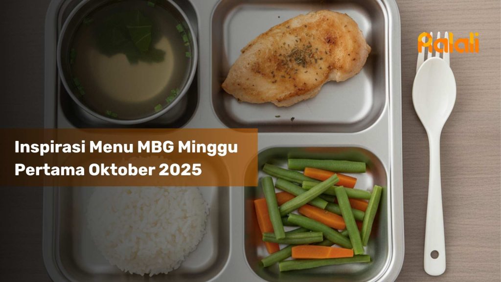 Inspirasi Menu MBG Minggu Pertama Oktober 2025