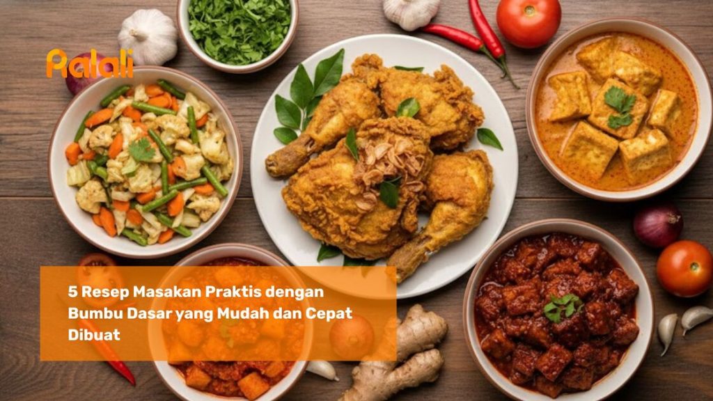 5 Resep Masakan Praktis dengan Bumbu Dasar yang Mudah dan Cepat Dibuat