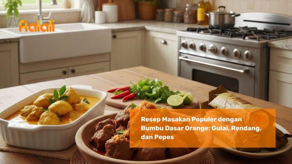 Resep Masakan Populer dengan Bumbu Dasar Orange: Gulai, Rendang, dan Pepes