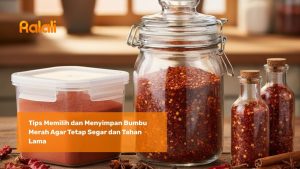 Tips Memilih dan Menyimpan Bumbu Merah Agar Tetap Segar dan Tahan Lama