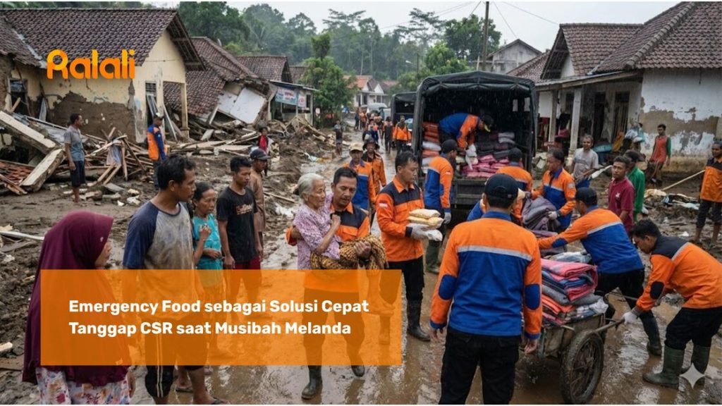 Emergency Food sebagai Solusi Cepat Tanggap CSR saat Musibah Melanda