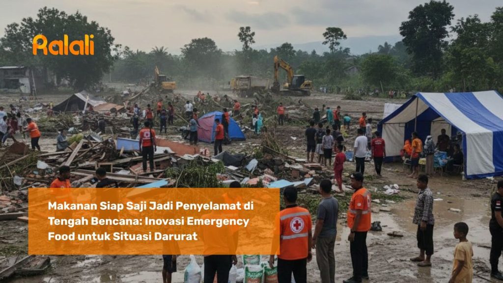 Makanan Siap Saji Jadi Penyelamat di Tengah Bencana: Inovasi Emergency Food untuk Situasi Darurat
