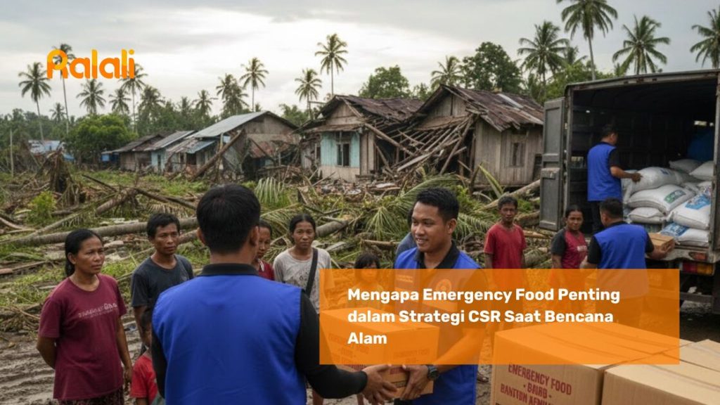Mengapa Emergency Food Penting dalam Strategi CSR Saat Bencana Alam