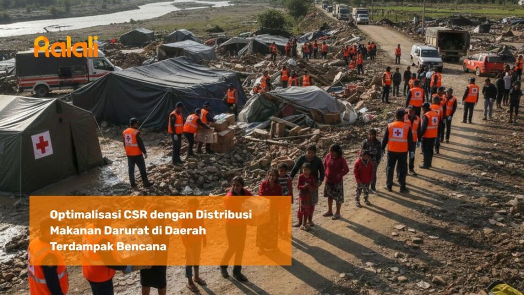 Optimalisasi CSR dengan Distribusi Makanan Darurat di Daerah Terdampak Bencana