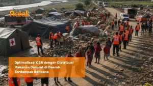 Optimalisasi CSR dengan Distribusi Makanan Darurat di Daerah Terdampak Bencana