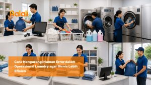 Cara Mengurangi Human Error dalam Operasional Laundry agar Bisnis Lebih Efisien