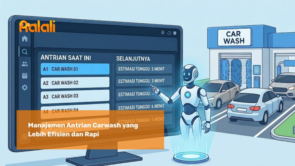 Manajemen Antrian Carwash yang Lebih Efisien dan Rapi