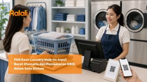 POS Kasir Laundry Walk-In: Input Berat Otomatis dan Pembayaran QRIS dalam Satu Sistem